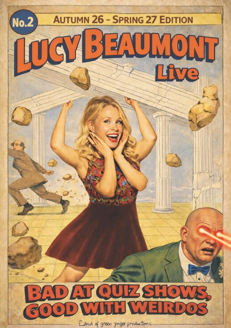 Lucy Beaumont tour artwork