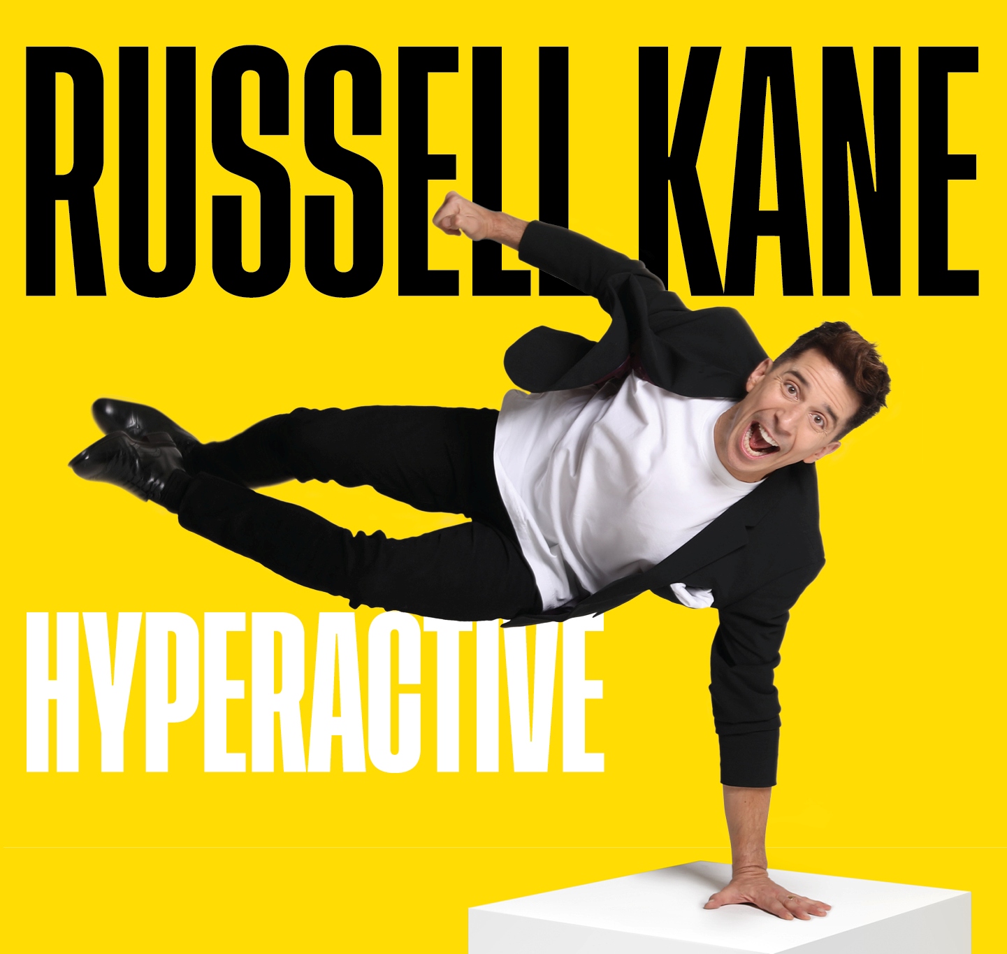 Russell Kane — Hyperactive tour artwork